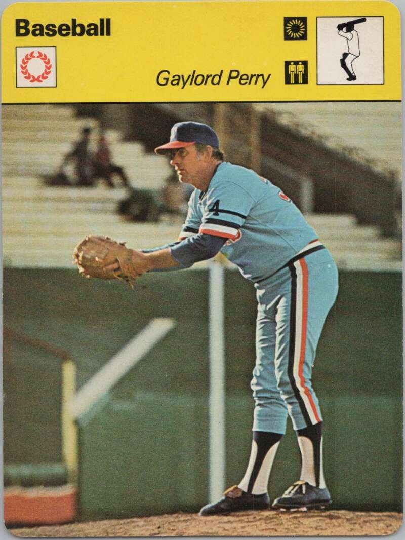 1978 Sportscaster #1920 Gaylord Perry Baseball Photo Card  Image 1