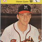 1978 Sportscaster #2323 Warren Spahn Baseball Photo Card  Image 1