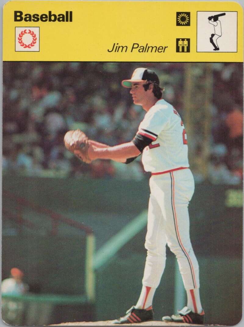 1978 Sportscaster #2615 Jim Palmer Baseball Photo Card  Image 1