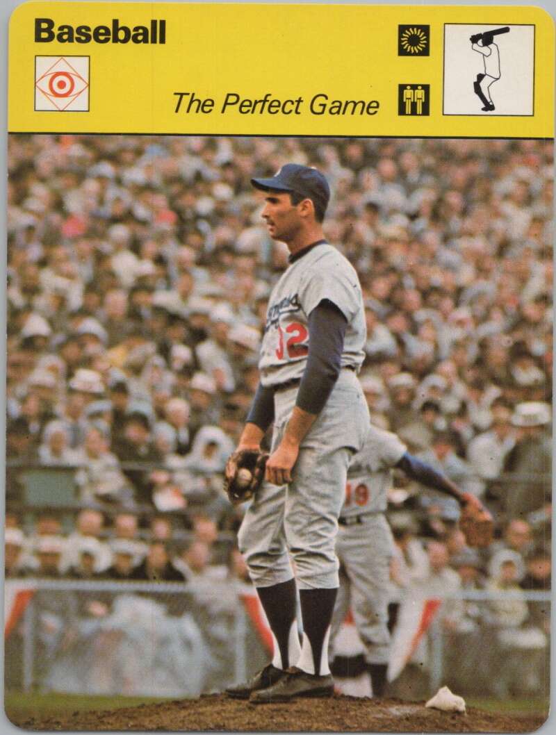 1978 Sportscaster #2902 The Perfect Game Baseball Photo Card  Image 1