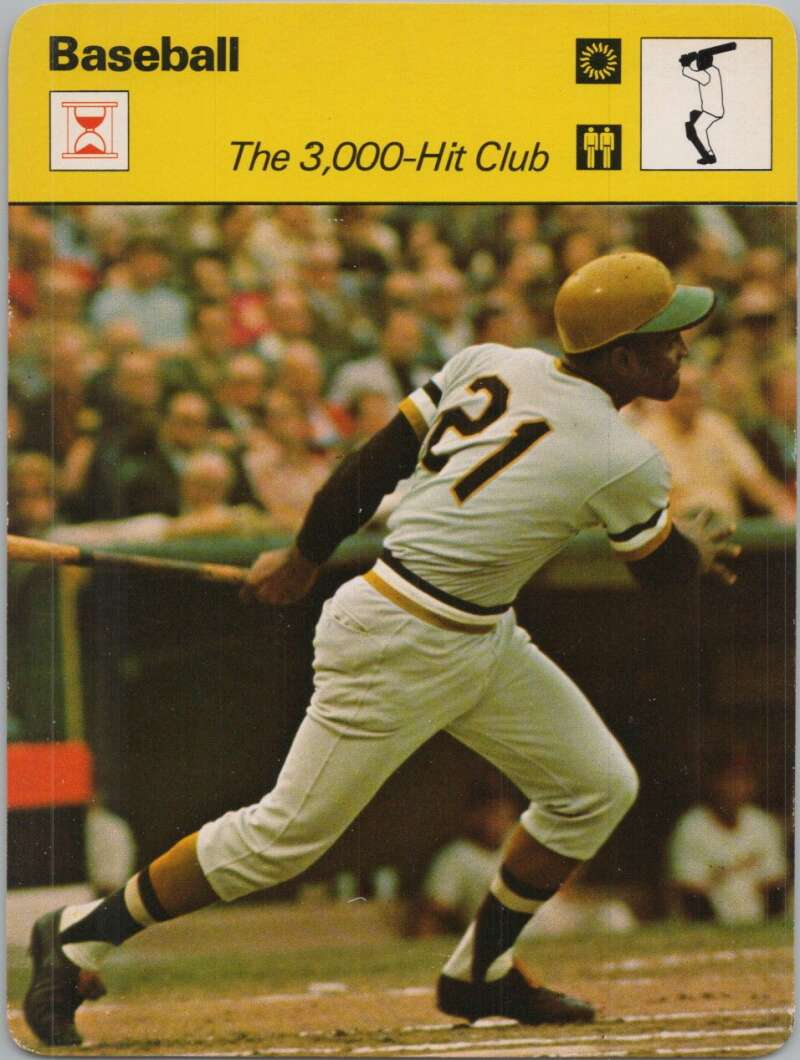 1978 Sportscaster #3201 The 3000 Hit Club Baseball Photo Card  Image 1