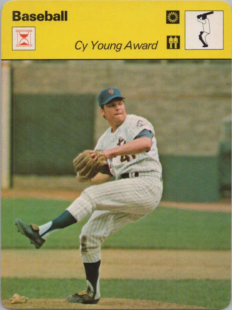 1978 Sportscaster #3217 Cy Young Award Baseball Photo Card  Image 1