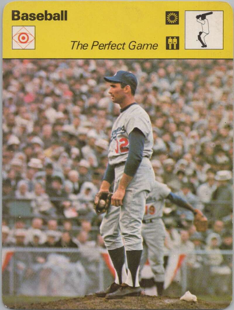 1978 Sportscaster #2902 The Perfect Game Baseball Photo Card  Image 1
