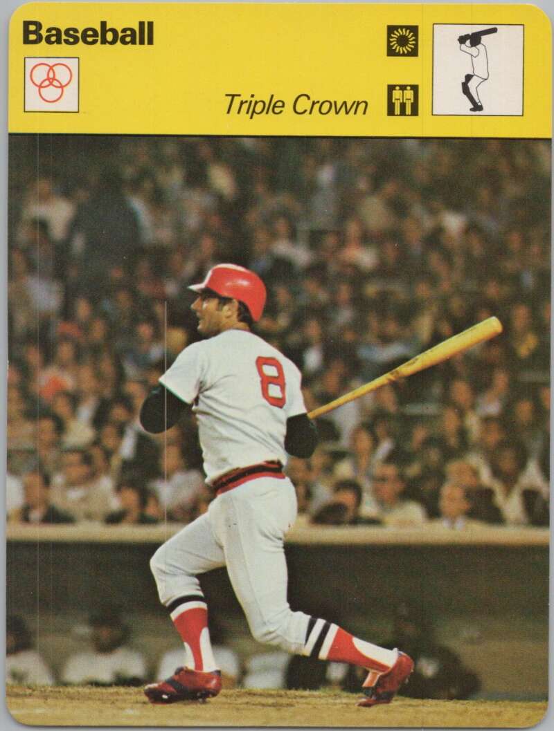 1979 Sportscaster #3003 Triple Crown Baseball Photo Card  Image 1