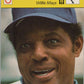 1980 Sportscaster #1106 Willie Mays Baseball Photo Card  Image 1
