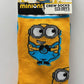New Minions Illumination Yellow Crew Socks Unisex Size 6-12 Image 1