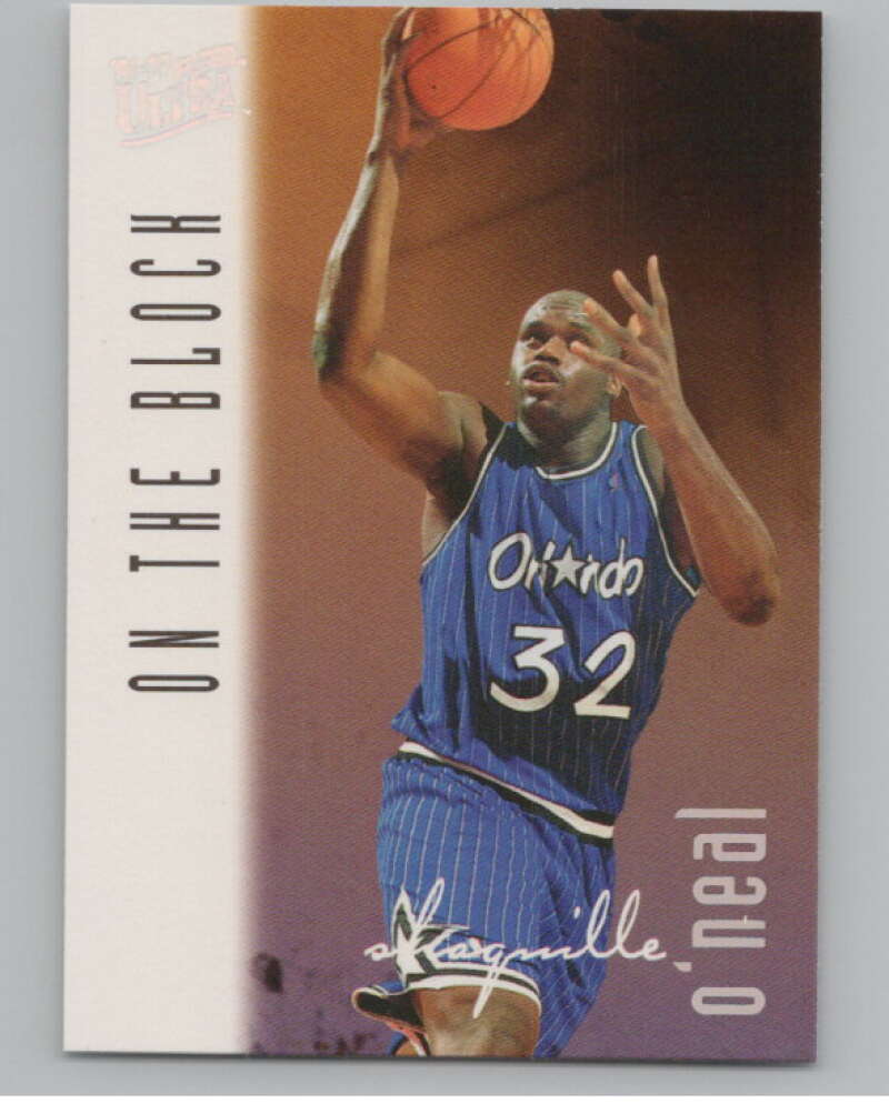 1996-97 Fleer Ultra #135 Shaquille O'Neal OTB  Los Angeles Lakers  V101183 Image 1