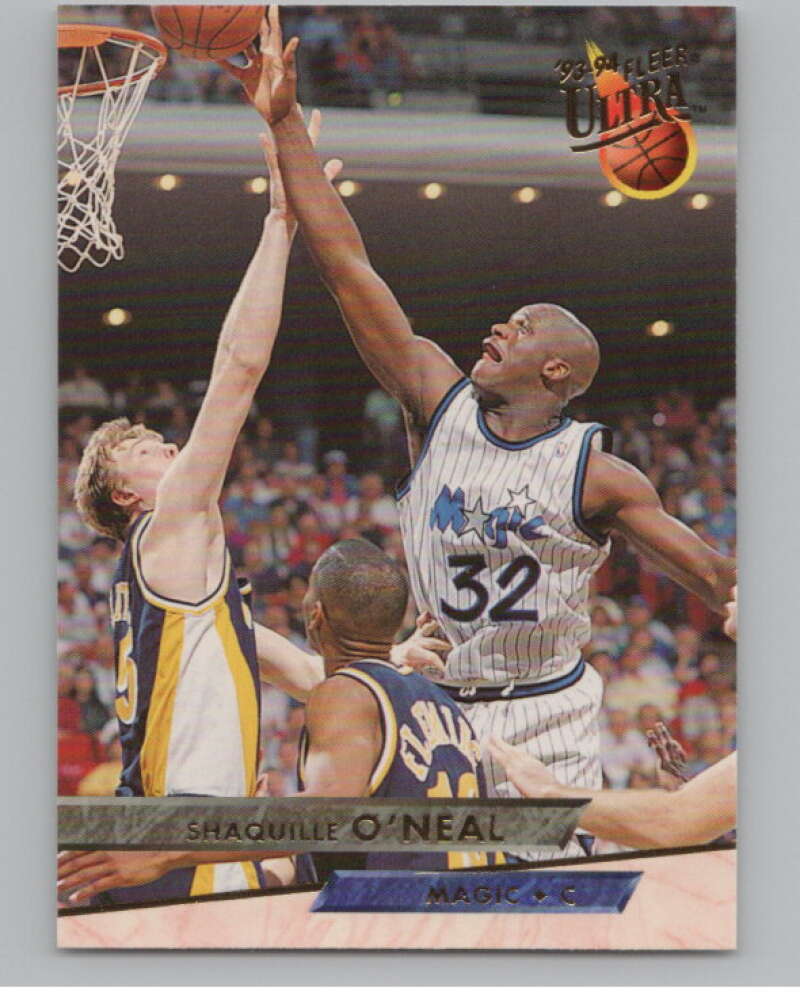 1993-94 Fleer Ultra #135 Shaquille O'Neal  Orlando Magic  V101185 Image 1