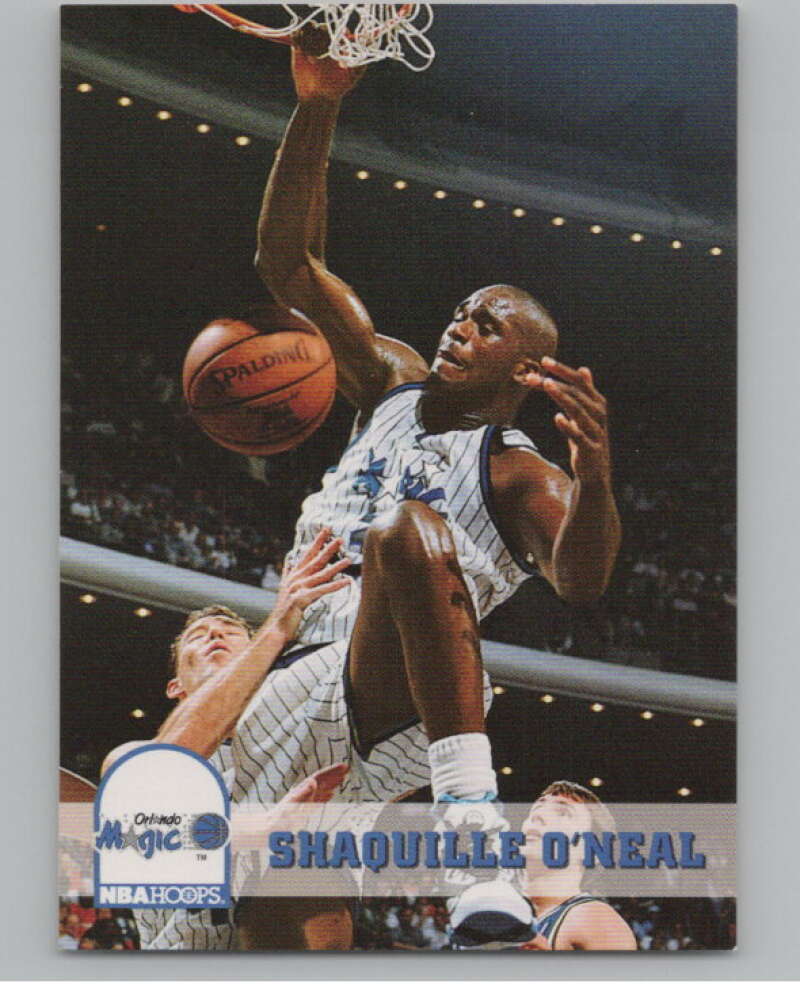1993-94 Hoops #155 Shaquille O'Neal  Orlando Magic  V101188 Image 1