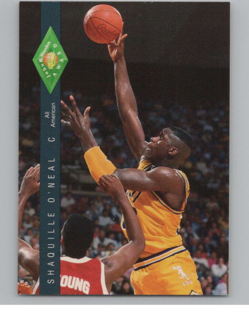 1992 Classic Four Sport #318 Shaquille O'Neal   V101189 Image 1