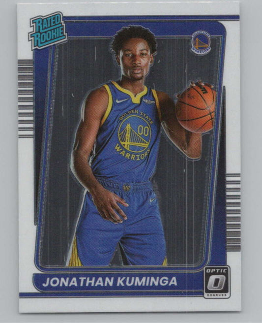 2021-22 Donruss Optic #190 Jonathan Kuminga Rated Rookies  RC  V101200 Image 1