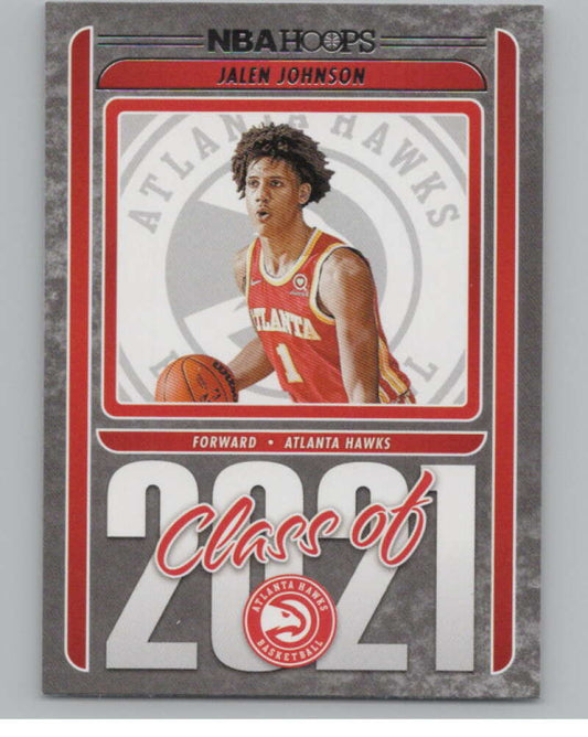 2021-22 Panini Hoops Class of 2021 #23 Jalen Johnson  Atlanta Hawks  V101202 Image 1