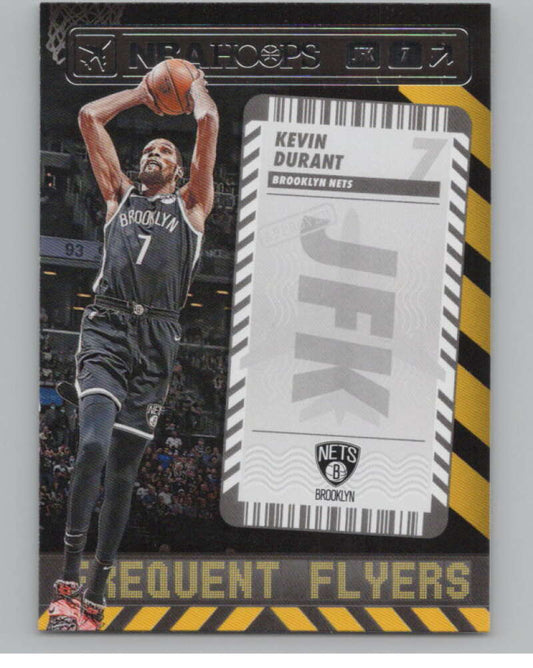 2021-22 Panini Hoops Frequent Flyers #15 Kevin Durant  Brooklyn Nets  V101203 Image 1