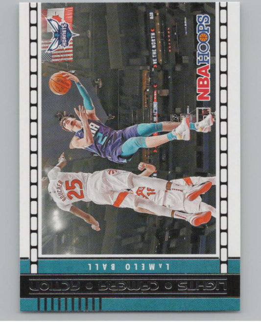 2021-22 Panini Hoops Lights Camera Action #14 LaMelo Ball  Hornets  V101204 Image 1