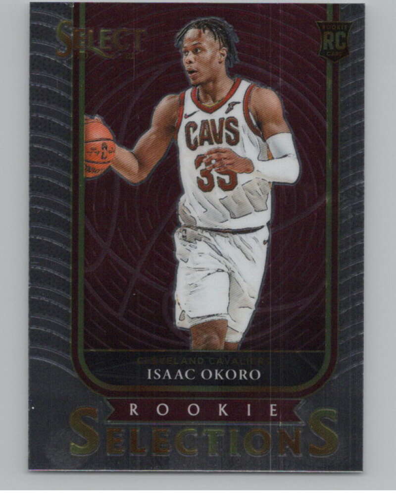 2020-21 Panini Select Rookie Selections #19 Isaac Okoro  Cavaliers  V101209 Image 1