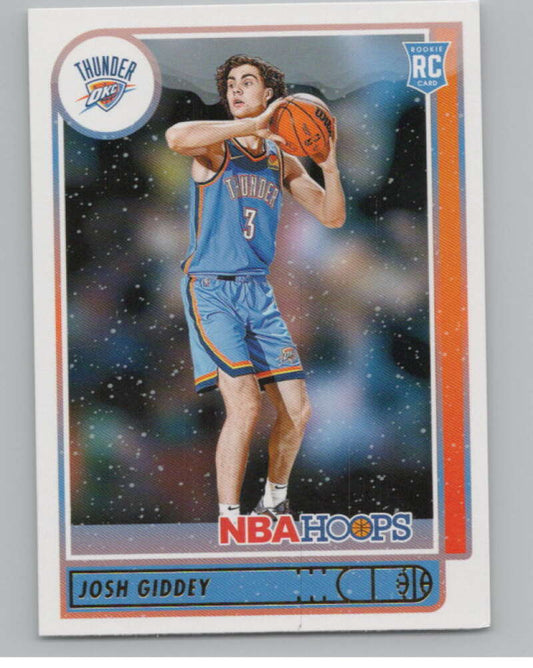 2021-22 Panini Hoops Winter #202 Josh Giddey  RC Rookie Thunder  V101213 Image 1