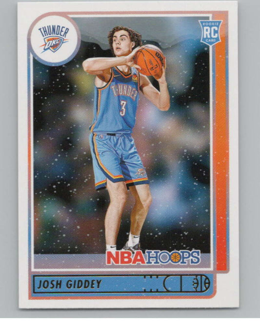 2021-22 Panini Hoops Winter #202 Josh Giddey  RC Rookie Thunder  V101215 Image 1