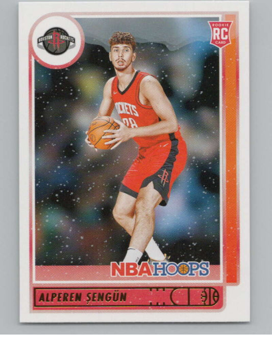 2021-22 Panini Hoops Winter #204 Alperen Sengun  RC Rookie Rockets  V101217 Image 1