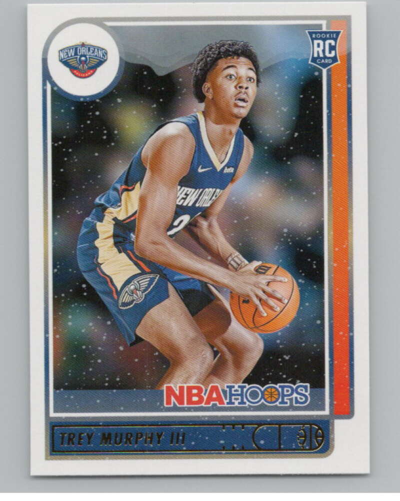2021-22 Panini Hoops Winter #221 Trey Murphy III  RC Rookie Pelicans  V101226 Image 1
