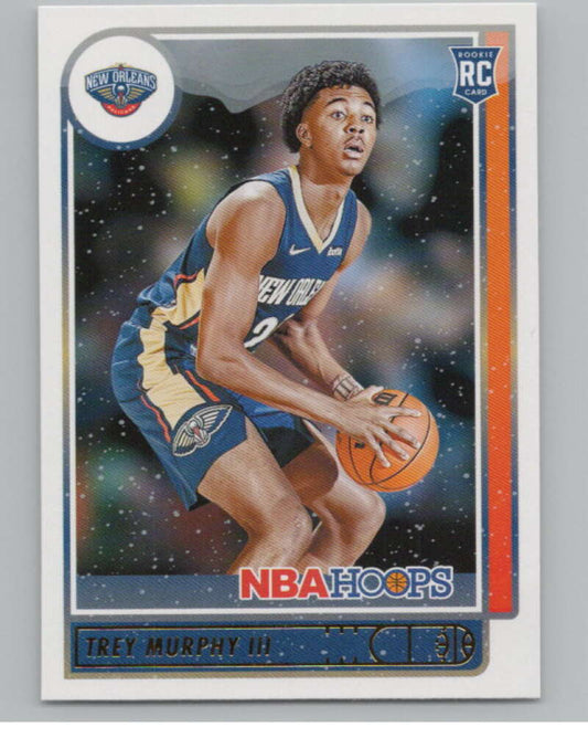 2021-22 Panini Hoops Winter #221 Trey Murphy III  RC Rookie Pelicans  V101227 Image 1