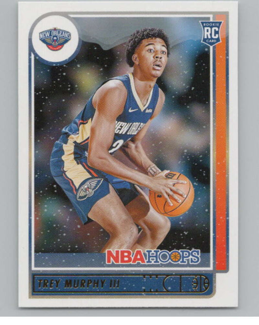 2021-22 Panini Hoops Winter #221 Trey Murphy III  RC Rookie Pelicans  V101229 Image 1