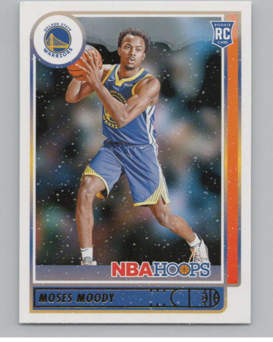 2021-22 Panini Hoops Winter #229 Moses Moody  RC Rookie Warriors  V101230 Image 1