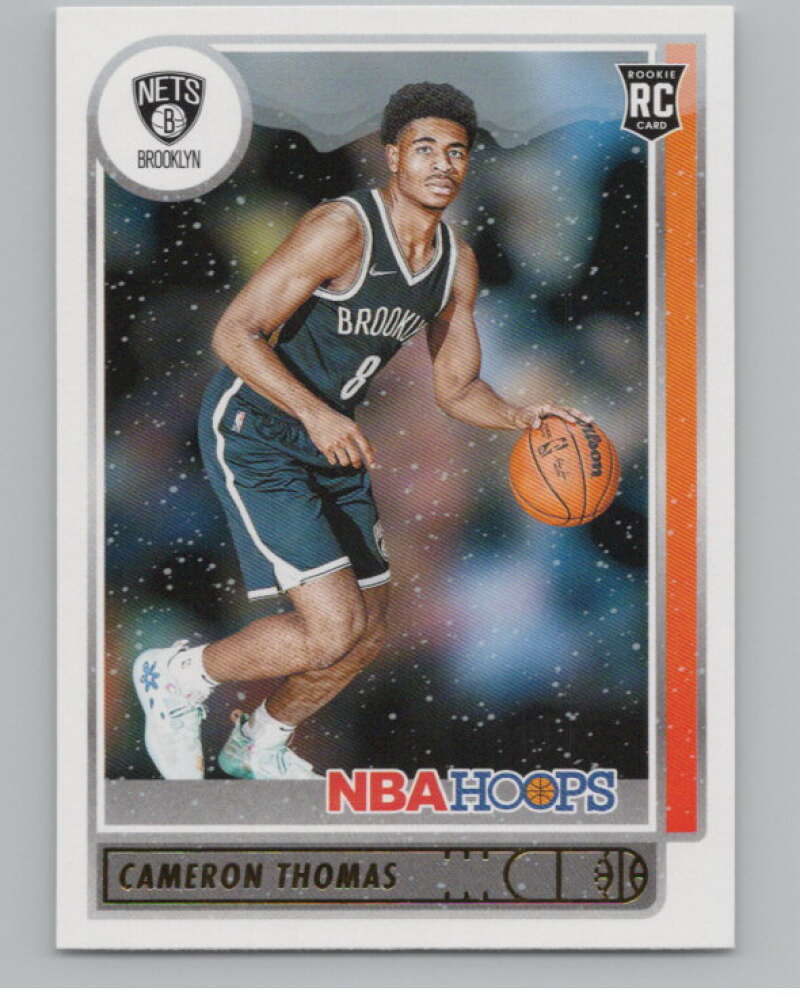 2021-22 Panini Hoops Winter #231 Cameron Thomas  RC Rookie Nets  V101231 Image 1