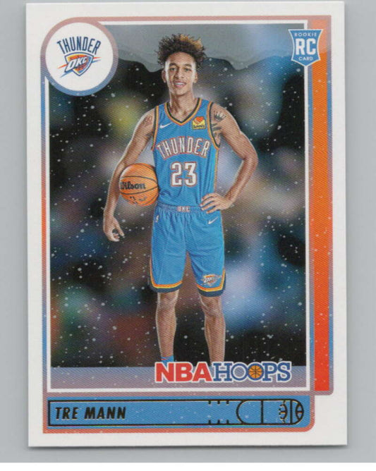 2021-22 Panini Hoops Winter #237 Tre Mann  RC Rookie Thunder  V101235 Image 1