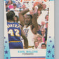 1989-90 Fleer Stickers #1 Karl Malone  Utah Jazz  V101247 Image 1