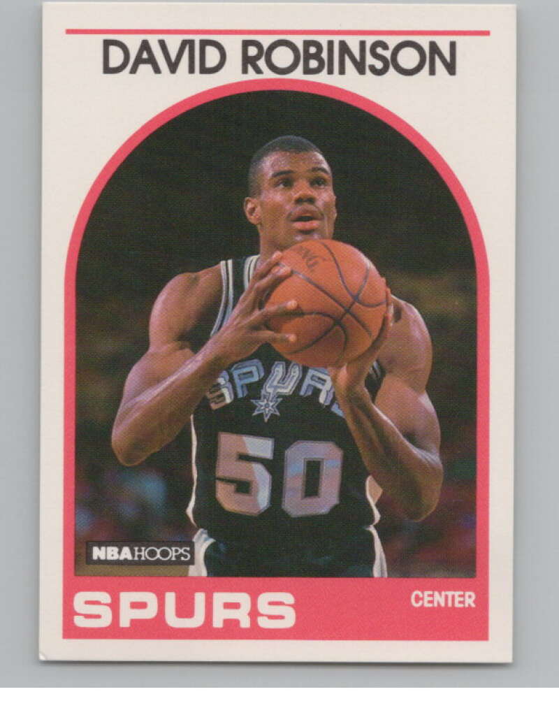 1989-90 Hoops #310 David Robinson  San Antonio Spurs  V101290 Image 1