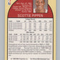 1990-91 Hoops #69 Scottie Pippen  Chicago Bulls  V101312 Image 2