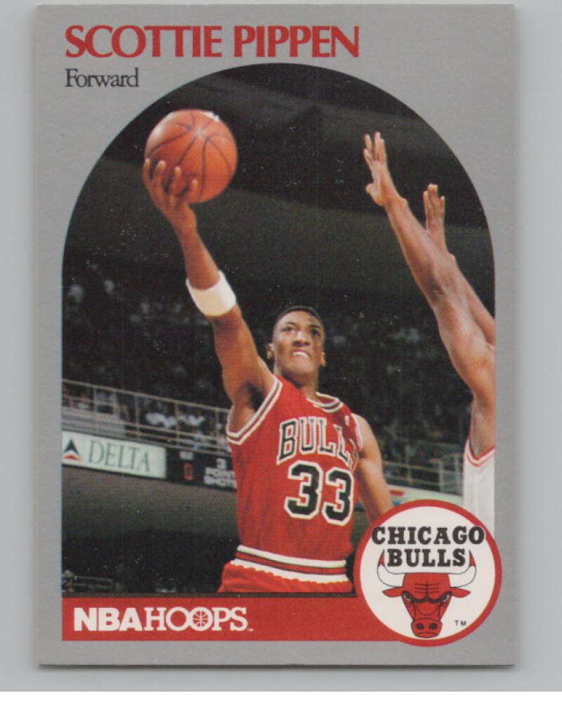 1990-91 Hoops #69 Scottie Pippen  Chicago Bulls  V101313 Image 1
