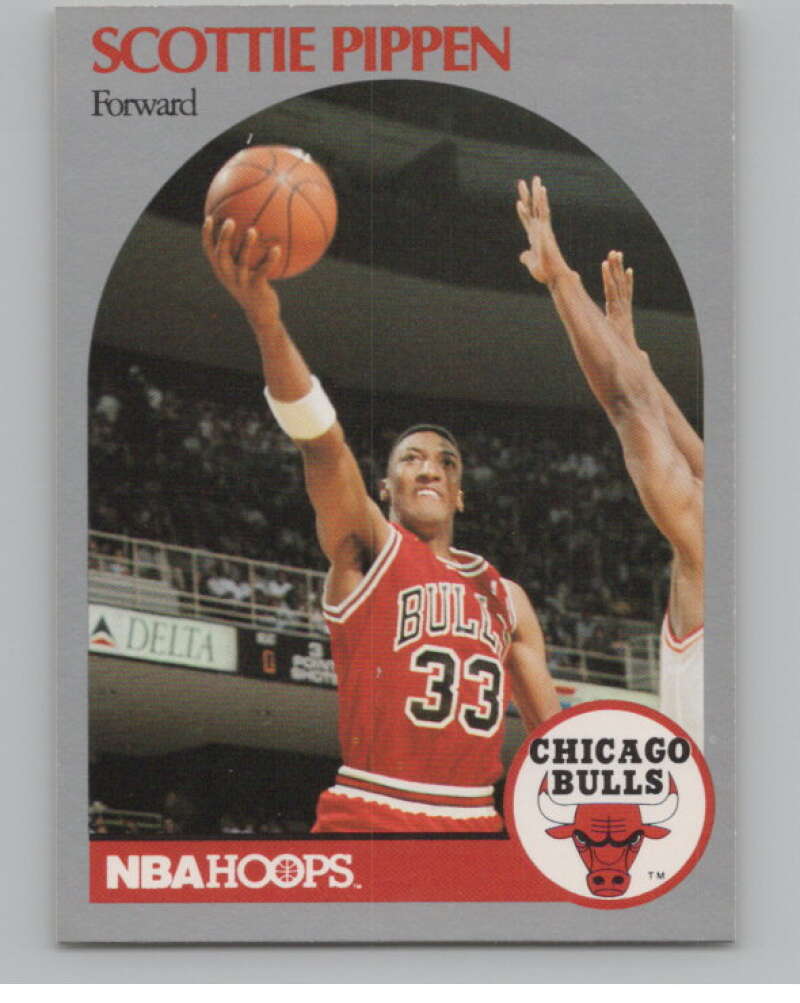 1990-91 Hoops #69 Scottie Pippen  Chicago Bulls  V101317 Image 1