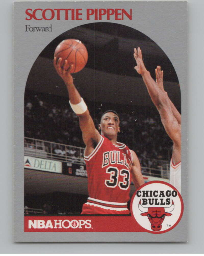 1990-91 Hoops #69 Scottie Pippen  Chicago Bulls  V101320 Image 1