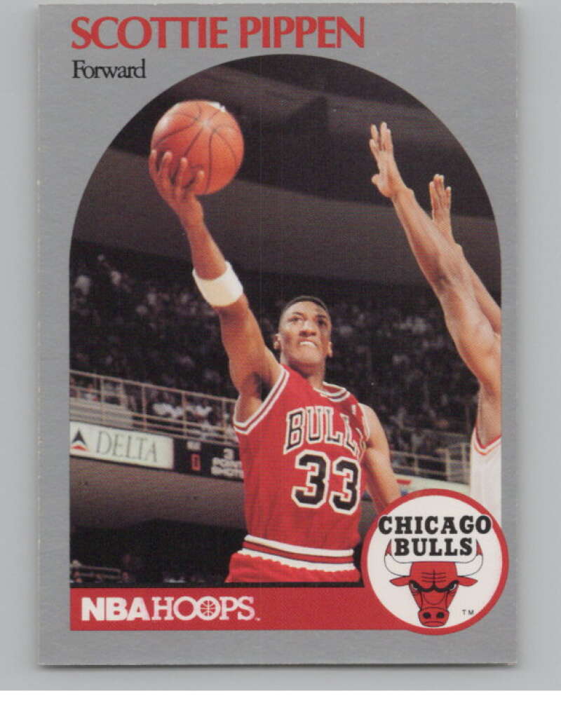 1990-91 Hoops #69 Scottie Pippen  Chicago Bulls  V101322 Image 1