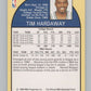 1990-91 Hoops #113 Tim Hardaway  RC Rookie Golden State Warriors  V101328 Image 2