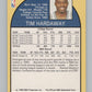 1990-91 Hoops #113 Tim Hardaway  RC Rookie Golden State Warriors  V101329 Image 2