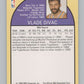 1990-91 Hoops #154 Vlade Divac  RC Rookie Los Angeles Lakers  V101336 Image 2