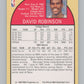 1990-91 Hoops #270 David Robinson  San Antonio Spurs  V101346 Image 2