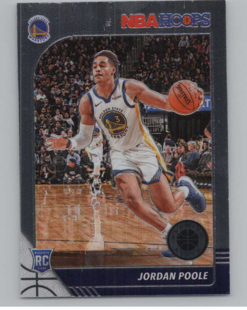 2019-20 Panini Hoops Premium Stock Silver Prizm #223 Jordan Poole  V101353 Image 1