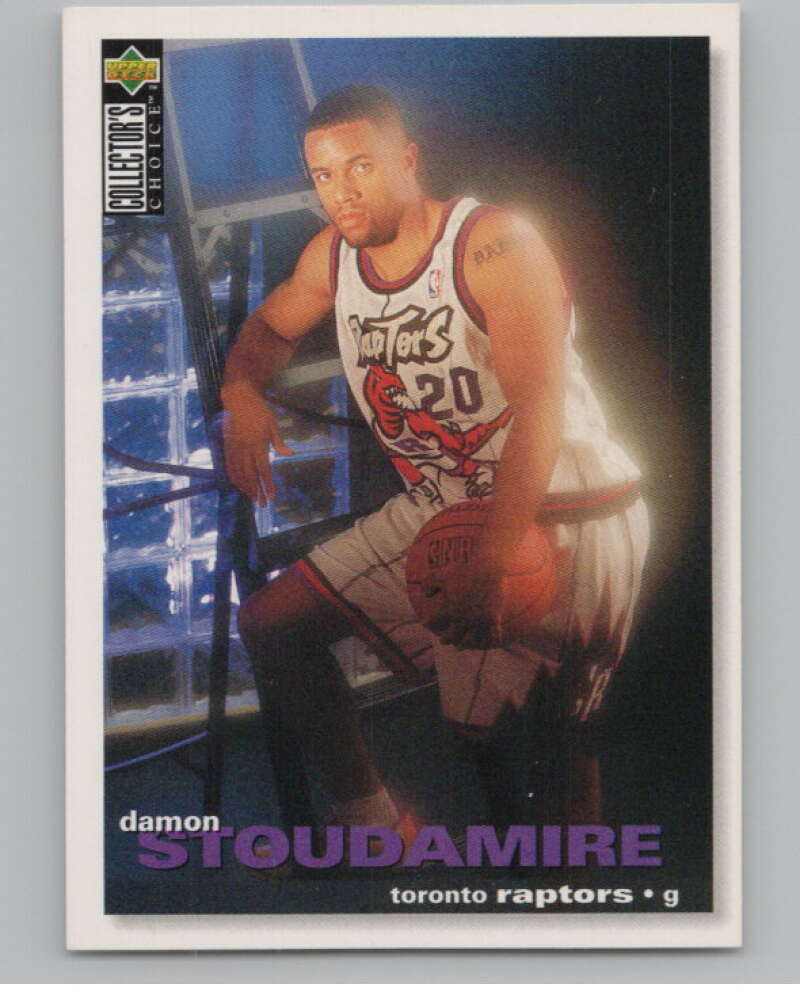 1995-96 Collector's Choice #276 Damon Stoudamire RC Rookie Raptors  V101355 Image 1
