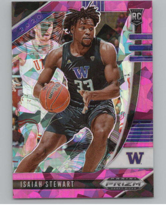 2020-21 Panini Prizm Draft Picks Prizms Pink Ice #26 Isaiah Stewart  V101358 Image 1