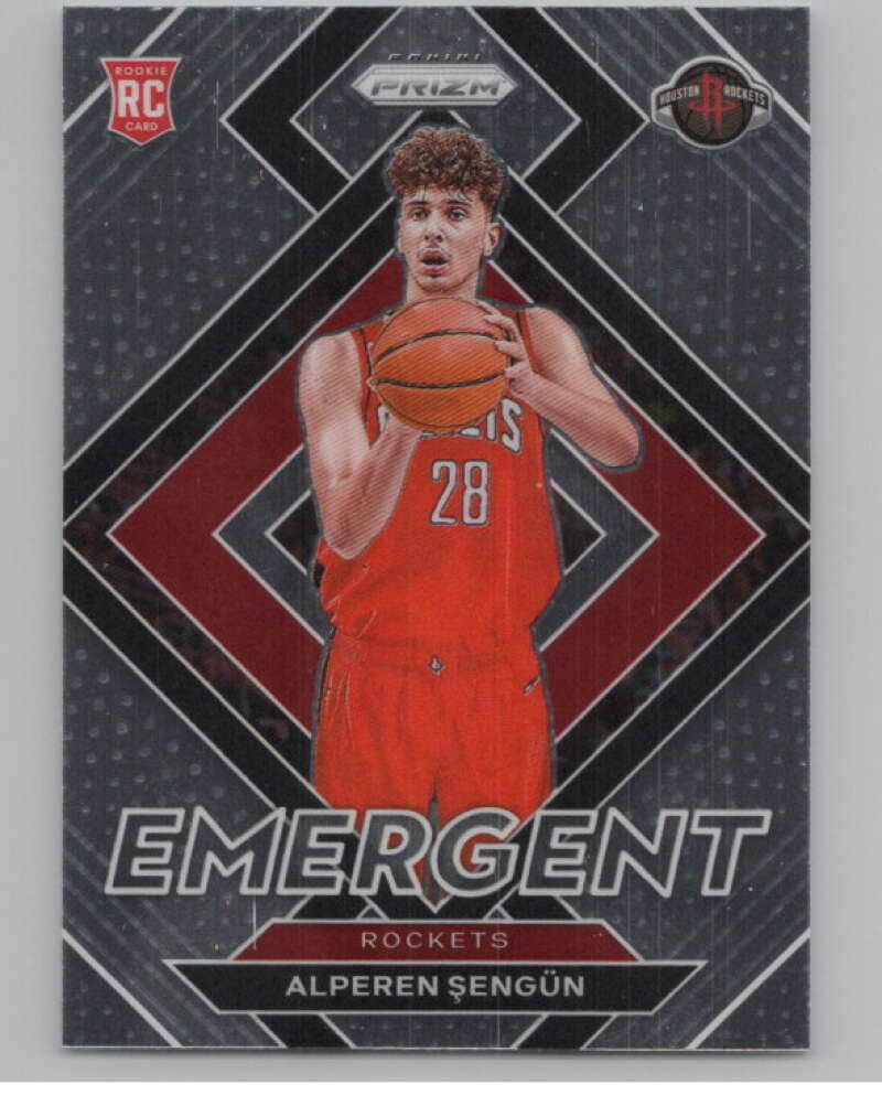 2021-22 Panini Prizm Emergent #28 Alperen Sengun  Houston Rockets  V101361 Image 1