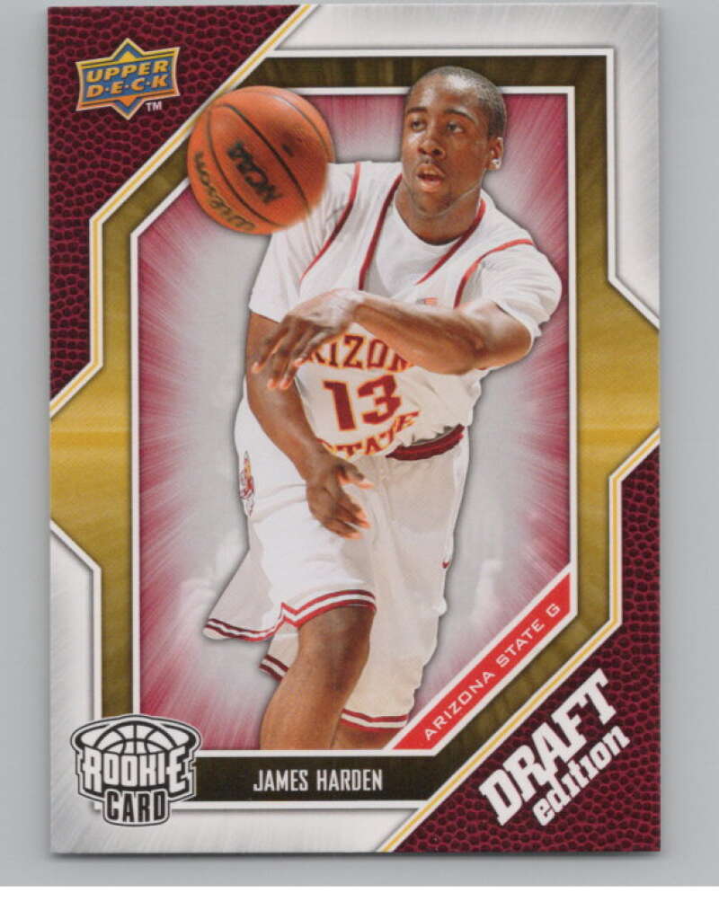 2009-10 Upper Deck Draft Edition #40 James Harden Arizona Devils  V101365 Image 1