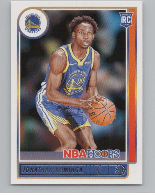 2021-22 Panini Hoops #219 Jonathan Kuminga RC Rookie Warriors  V101366 Image 1