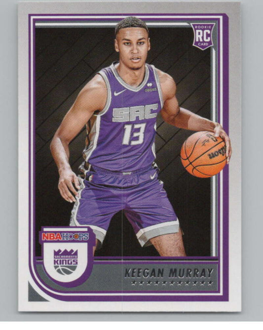 2022-23 Panini NBA Hoops #234 Keegan Murray  RC Rookie Sacramento  V101381 Image 1