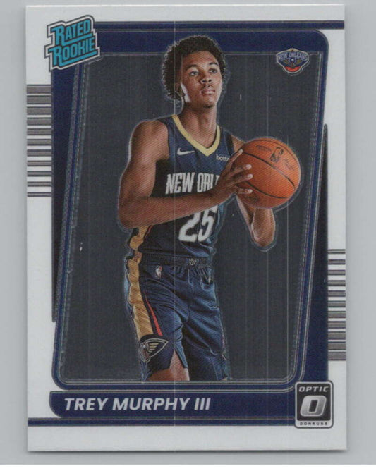 2021-22 Donruss Optic #178 Trey Murphy III Rated Rookies RC Rookie  V101383 Image 1