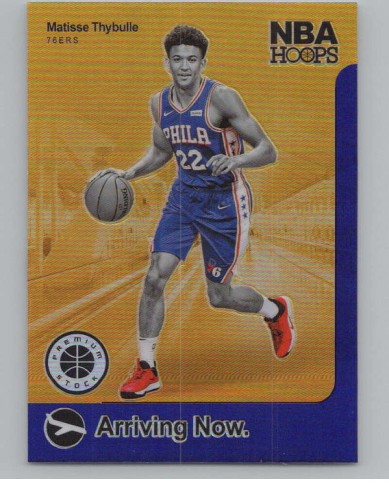 2019-20 Hoops Premium Stock Arriving Now Purple #3 Matisse Thybulle  V101390 Image 1