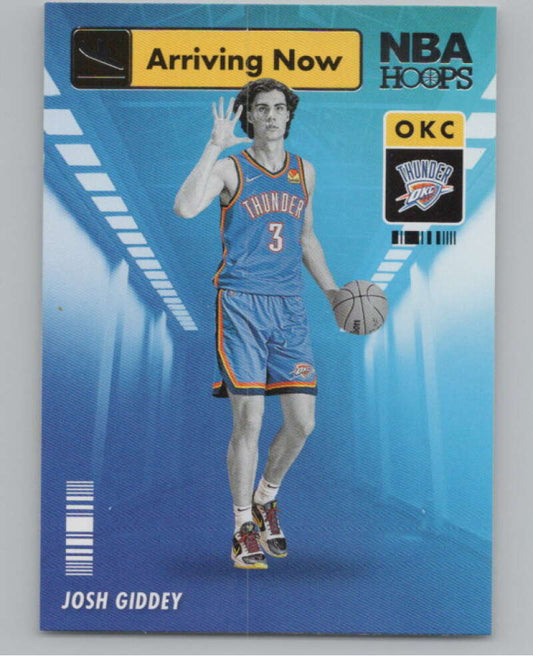 2021-22 Panini Hoops Arriving Now #16 Josh Giddey Thunder  V101392 Image 1