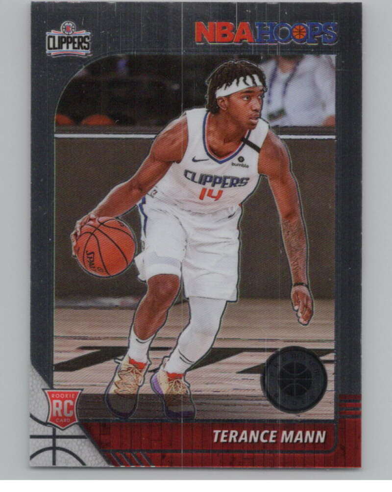 2019-20 Panini Hoops Premium Stock Silver Prizm #245 Terance Mann  V101398 Image 1